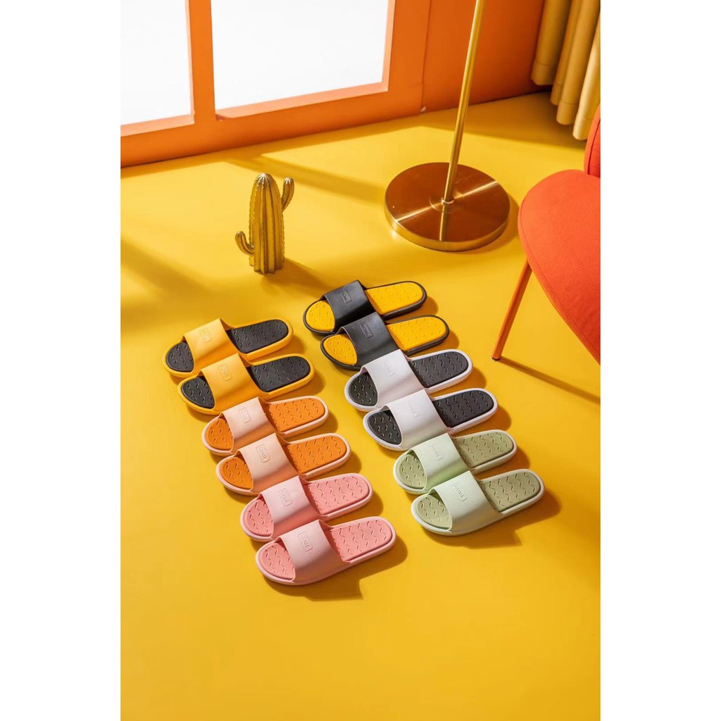 [Ảnh thật] Dép Quai Ngang Home Cao Su, Đi Trong Nhà Chống Trượt Cao Cấp DP03 | BigBuy360 - bigbuy360.vn