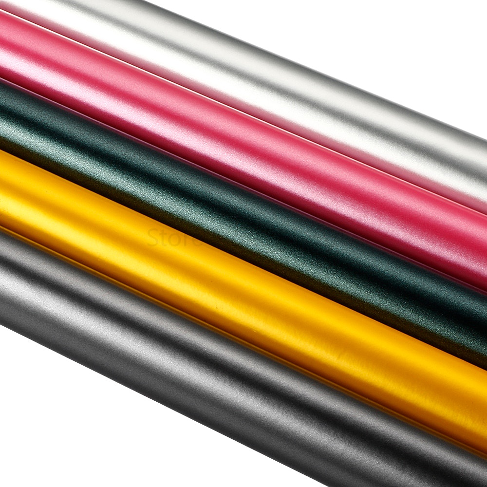 Rehoboth 10 * 100 cm Matt Electroplate Vinyl Xe Bọc Giấy Dán Tường Phim Trang Trí Chống Thấm Nước Ô Tô Xe Tải Xe Máy Dán Điện Thoại