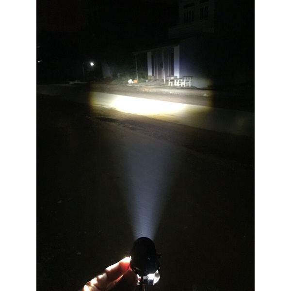 Trợ sáng mini 2 màu MAracing 20w loại 1 nguồn nhôm, có quạt