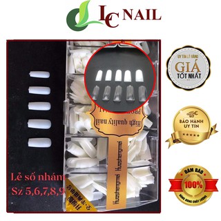 Móng up lẻ size , Móng úp HSM nhám lẻ size, 500 móng
