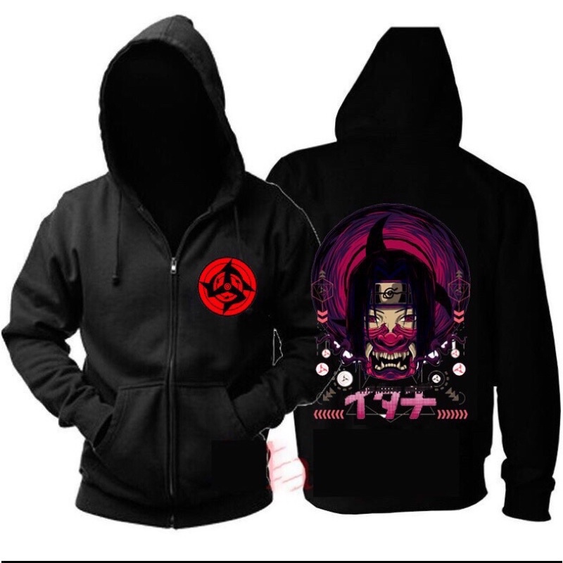 [BST] Áo Khoác Hoodie In Hình ITACHI UCHIHA, SASUKE SENPAI , NARUTO ANIME Đủ Size Nam Nữ