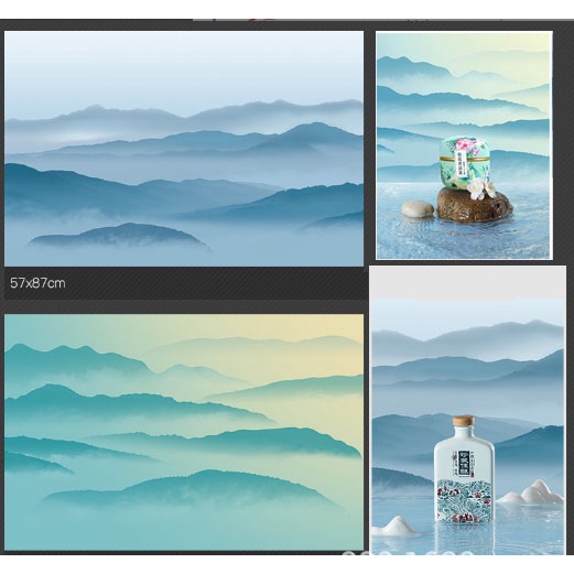 Phông nền 3D 2 Mặt Size 55x85cm làm background chụp ảnh sản phẩm siêu xinh