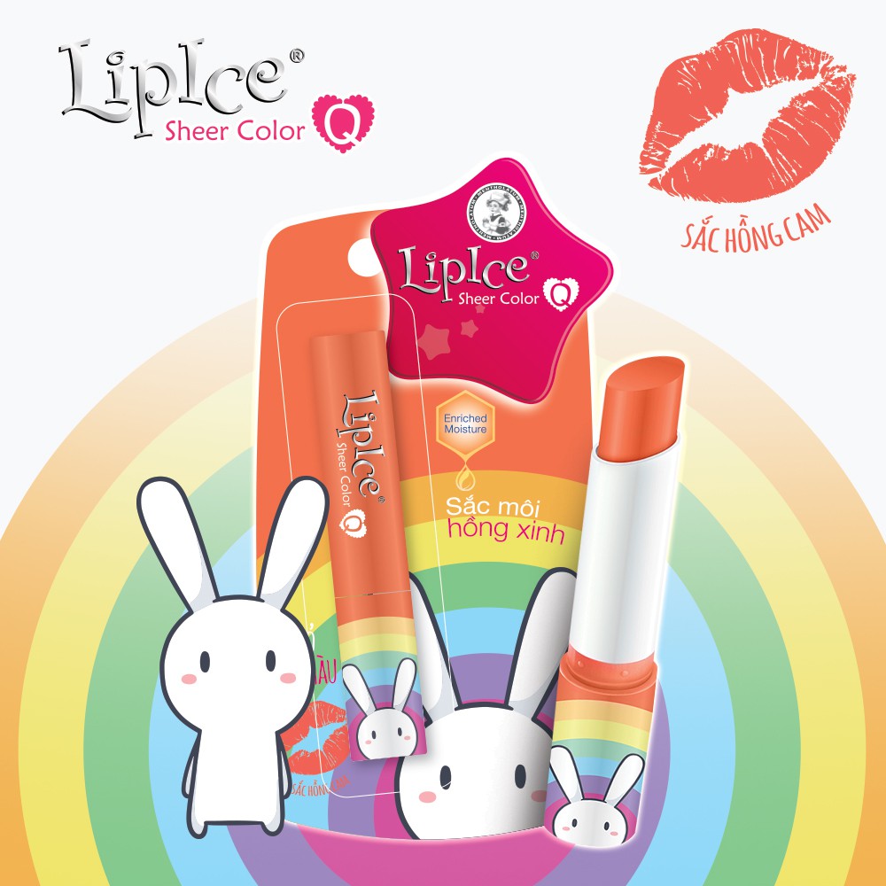 Son dưỡng LipIce Sheer Color Q Bestie 2.4g