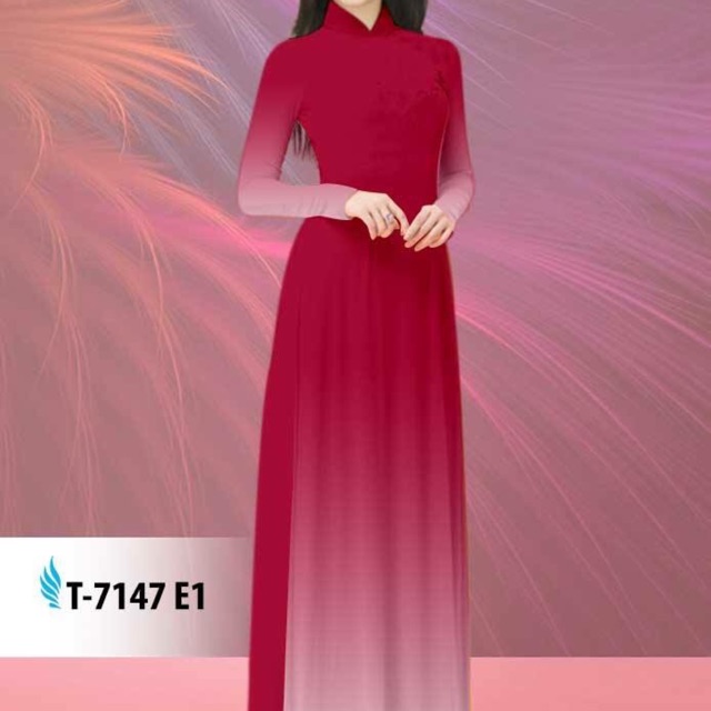 Vải áo dài trơn 