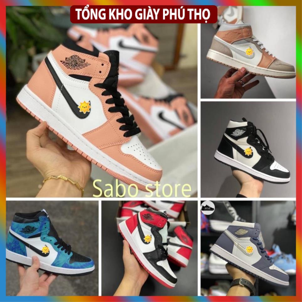 Giày air Jordan 1 cổ cao ⚡️MÀU CHẤT⚡️Giày thể thao Jodan 1 high các mẫu nam nữ siêu Hot