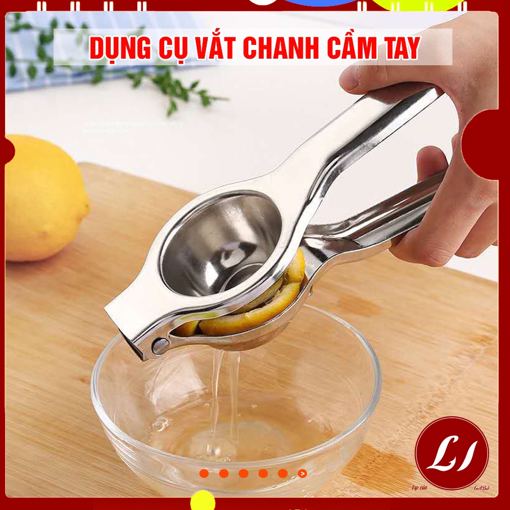 Dụng cụ VẮT CHANH inox  cầm tay tiện lợi cho gia đình