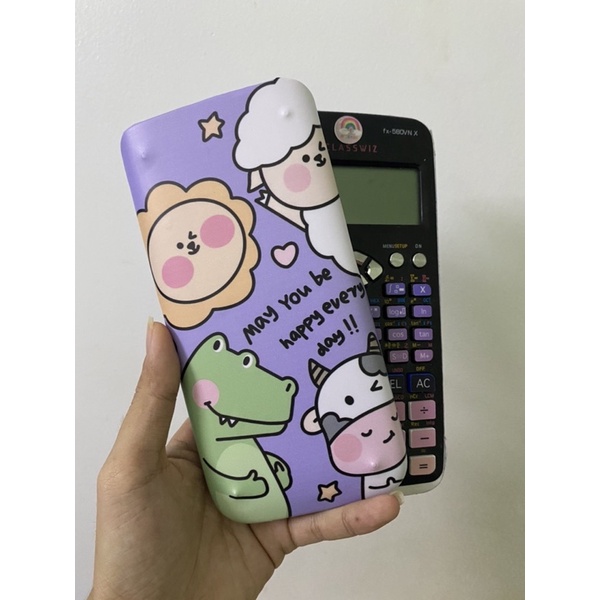 Dán decal máy tính casio cầm tay 580, 570,570-2nd