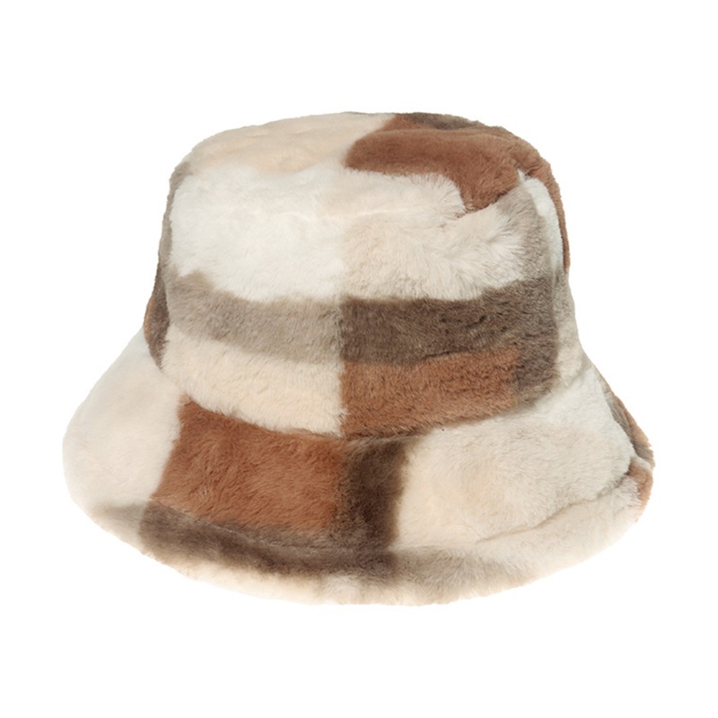 Nón Tai Bèo Họa Tiết Caro Thời Trang Thu Đông