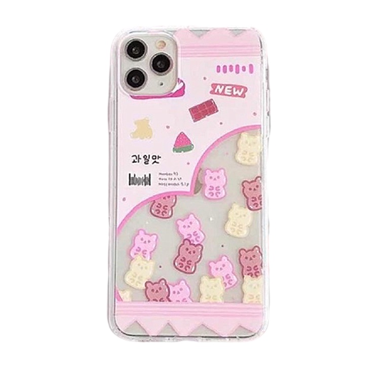 Ốp điện thoại hình gấu gummy cho iPhone 6/6plus/6s/6splus/7/7plus/8/8plus/x/xs/xr/xsmax/11/12/13/pro/max/plus/promax | BigBuy360 - bigbuy360.vn