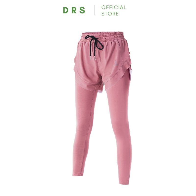 Quần thể thao nữ legging DRN07, quần tập gym nữ 2 lớp, với lớp trong thun lạnh ống dài, lớp ngoài lớp sóc DRS | BigBuy360 - bigbuy360.vn
