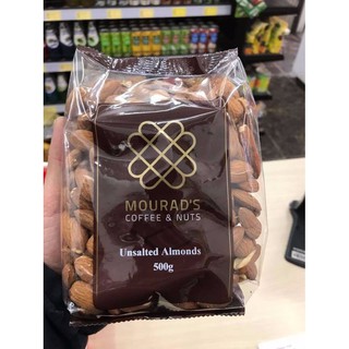 Hạt hạnh nhân Mourads Raw Almonds 500g
