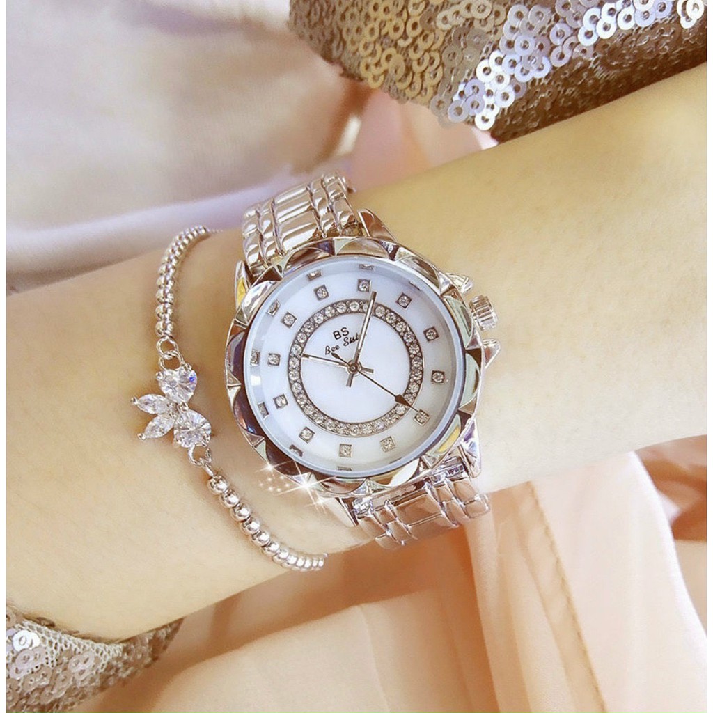 [Mã FAMAYFA2 giảm 10K đơn 50K] Đồng hồ thời trang nữ BS beesister BS05 cá tính cực đẹp | BigBuy360 - bigbuy360.vn
