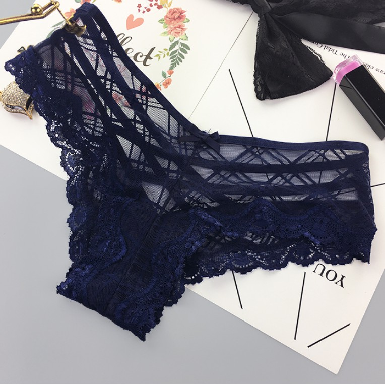 (Thanh lý) Quần Lót Tangas Ren Đan Dây Mới P195