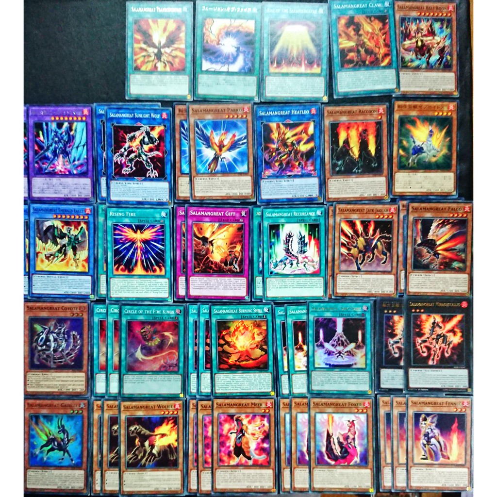 Bộ thẻ bài Yugioh - Salamangreat