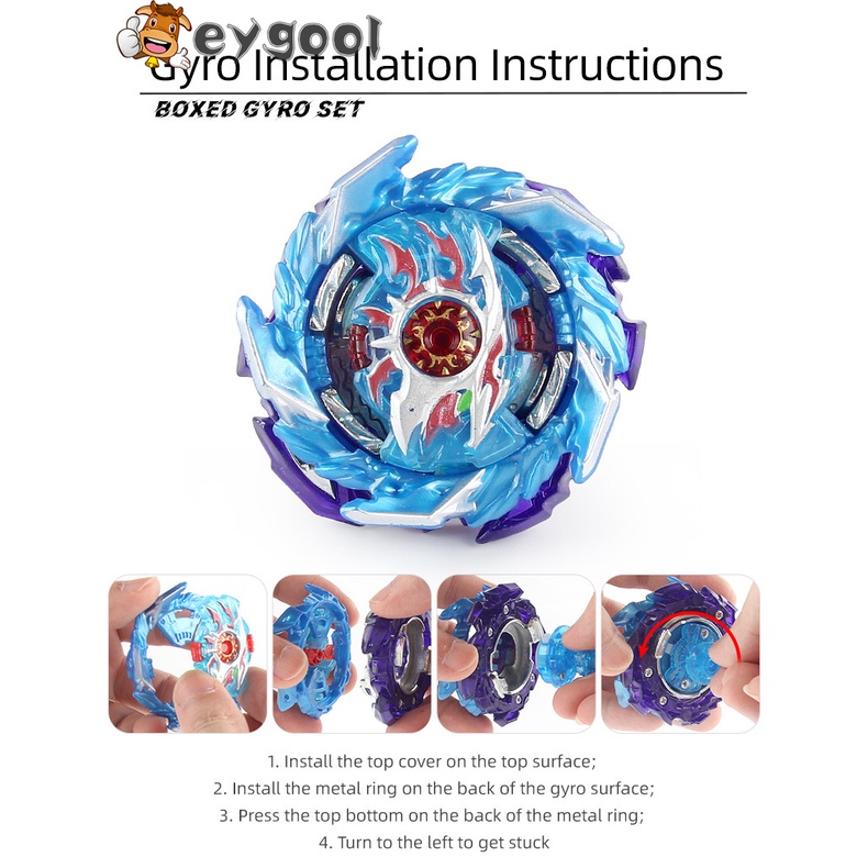 Set Con Quay Đồ Chơi Beyblade Burst B-160 B-184 LR Launcher 1B / superking / sparking