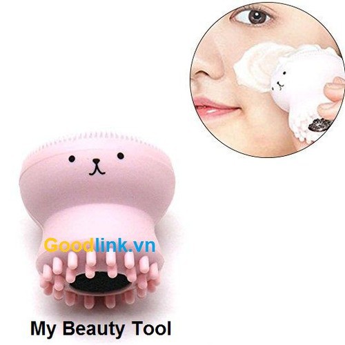 Cọ rửa mặt bạch tuột  my beauty tool cung dụng tẩy trang làm sạch da mặt | BigBuy360 - bigbuy360.vn