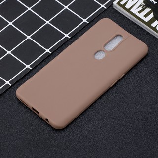 For oppo f11 f11pro solid color matte soft tpu case