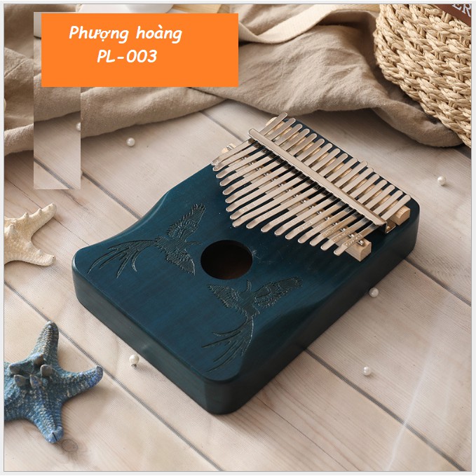 [Hàng có sẵn] Đàn Kalimba 17 Phím Chính Hãng - Full Phụ Kiện BSM-KR11556PL100