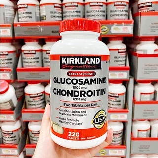 viên uống hỗ trợ xương khớp glucosamine kirland choidrotin 220 viên của mỹ