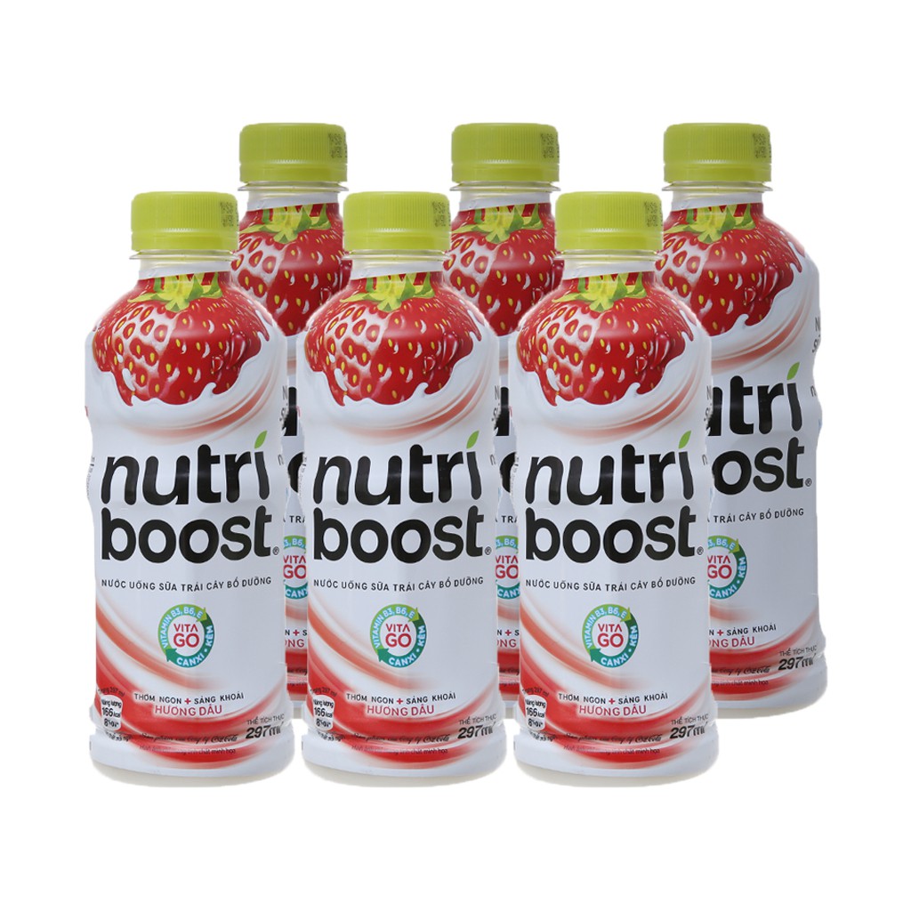 Sữa Trái Cây Nutriboost Dâu/Cam