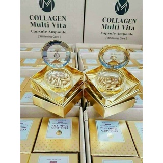 [ Hàng mới về] Viên collagen tươi Multi Vita Hàn Quốc Hộp 38 viên