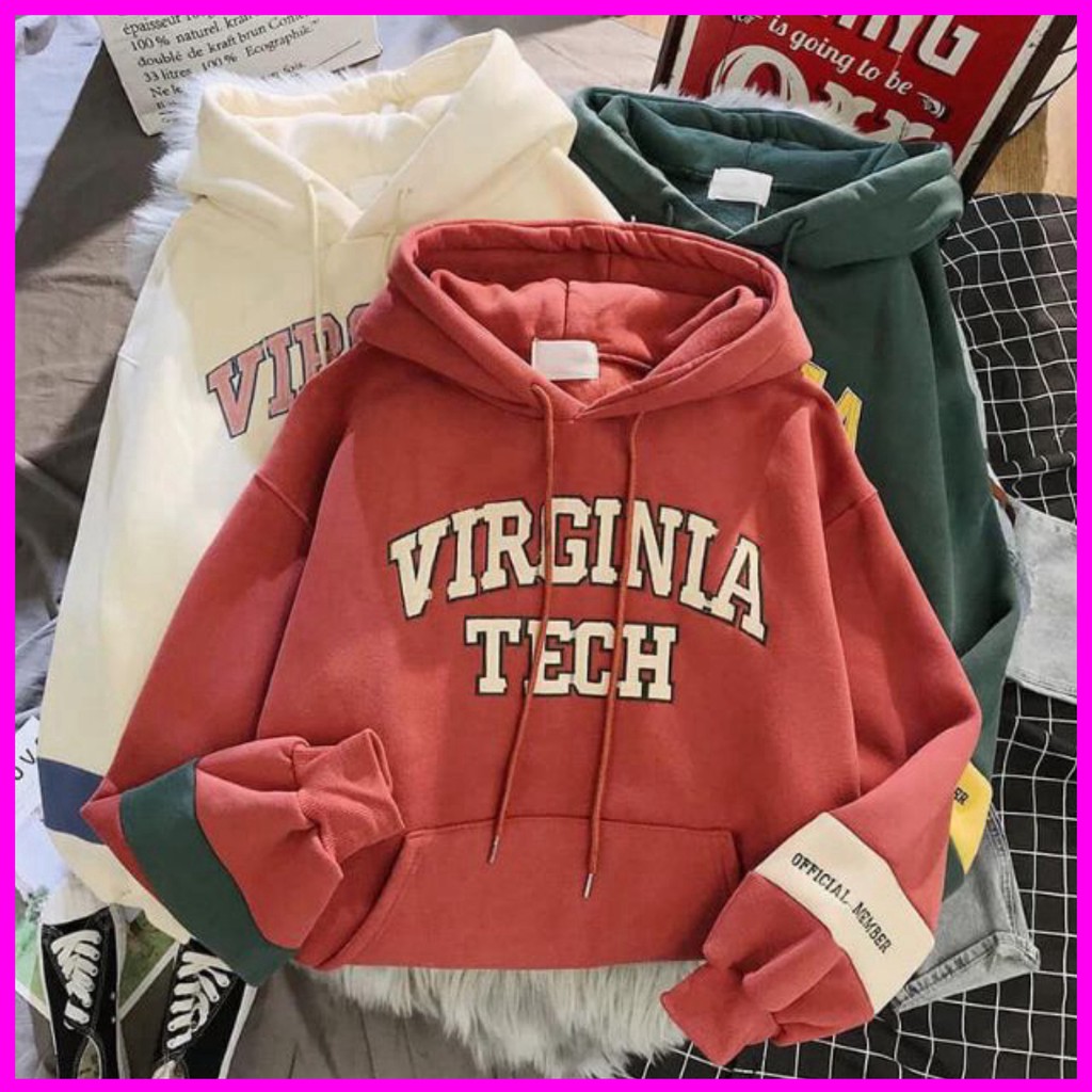 (FREESHIP) ❤ Áo Hooide , Hoodie Unisex VIRGINIA cao cấp | BigBuy360 - bigbuy360.vn
