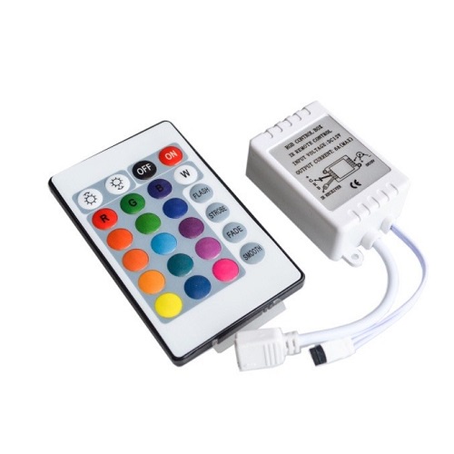 BỘ ĐIỀU KHIỂN CHO LED DÂY NHIỀU MÀU 12V/24V