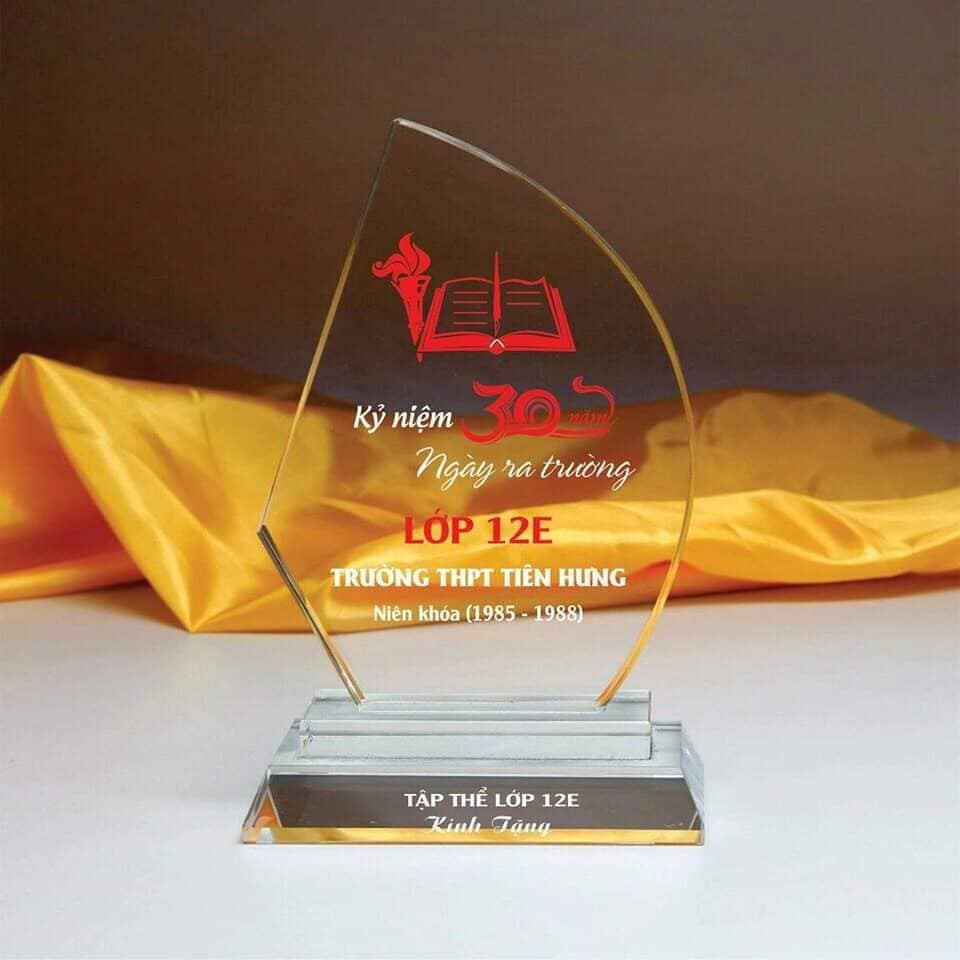 Cup vinh danh lưu niệm, quà lưu niệm giá rẻ TPHCM, Bảng Vinh Danh cùng với kỉ niệm chương các loại [Giá Tận Xưởng]