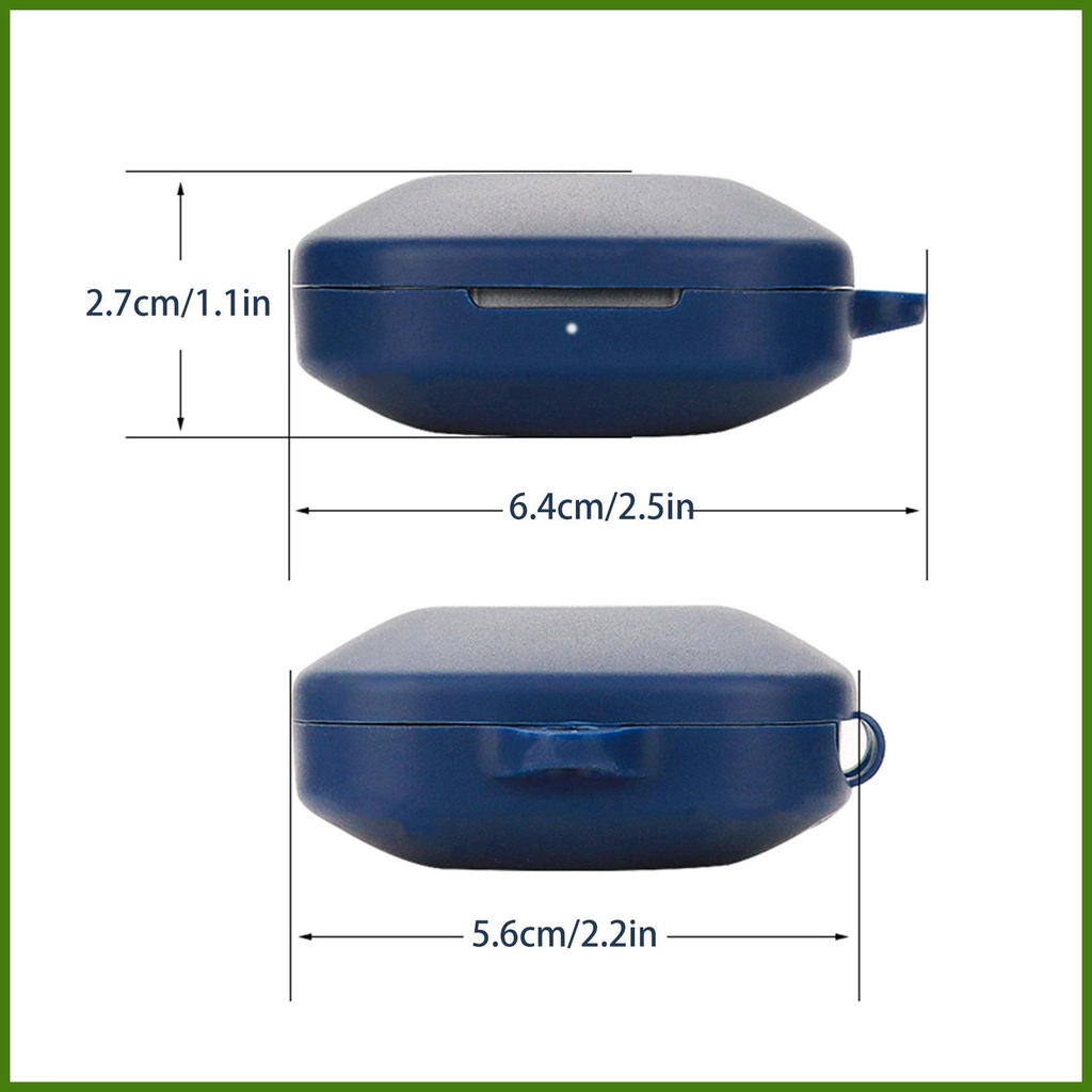 Vỏ Bảo Vệ Hộp Sạc Tai Nghe Không Dây Bằng Silicon Kèm Móc Chống Thất Lạc Cho FIIL Key rdavn rdavn