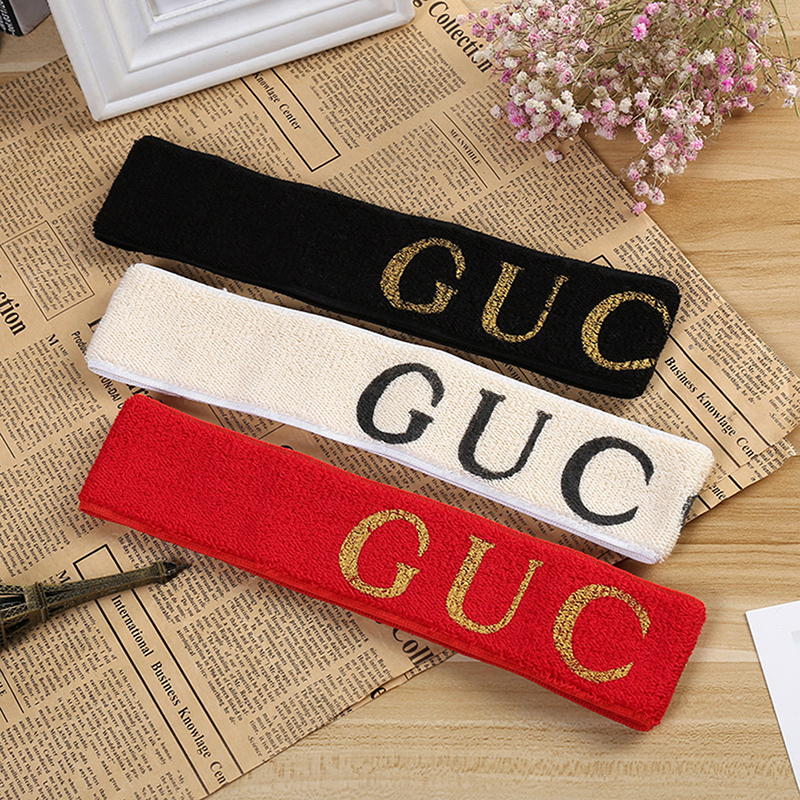 (Hàng Mới Về) Băng Đô Thể Thao In Chữ Gucci 0317 Dành Cho Nam Và Nữ