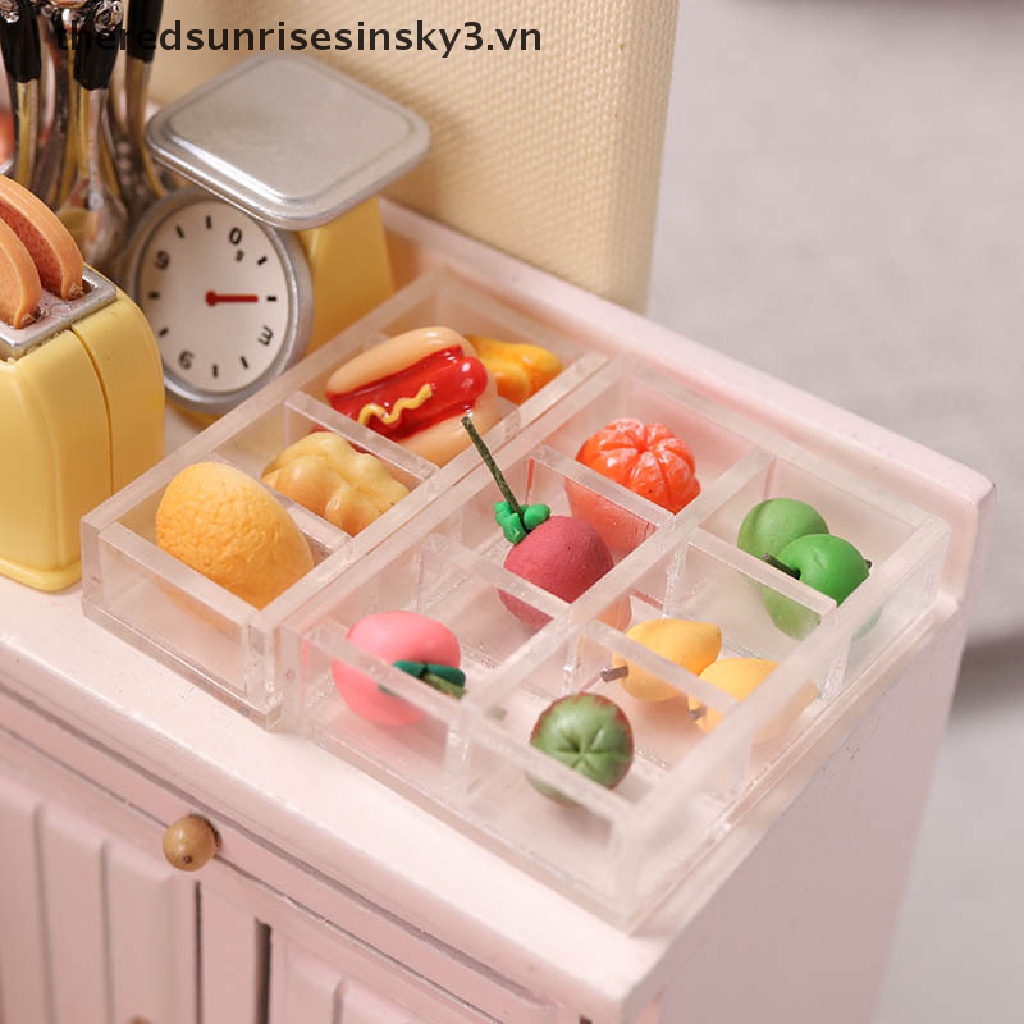 Hộp Đựng Mỹ Phẩm 4 / 6 1: 12 Cho Nhà Búp Bê