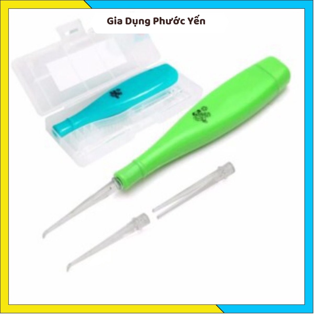 Lấy ráy tai có đèn hộp nhựa