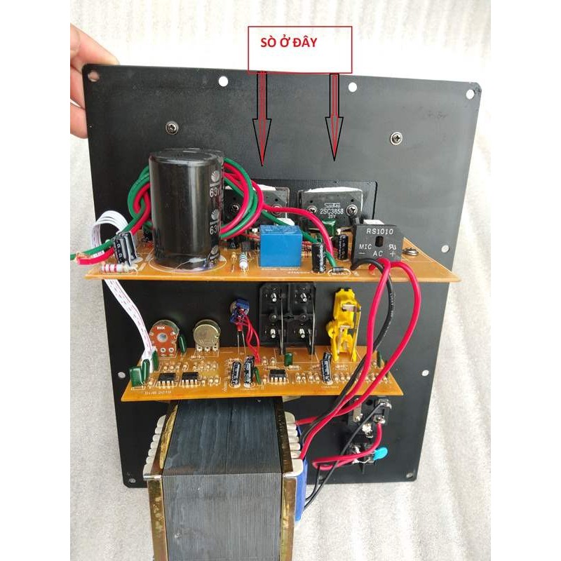 MẠCH CÔNG SUẤT LOA SUB LOA SIÊU TRẦM BOSS - 2 SÒ TO