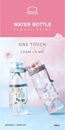 Bình nước one touch lock