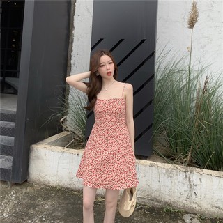 ORDER Đầm 2 dây hoa nhí ngắn (ẢNH THẬT CUỐI)