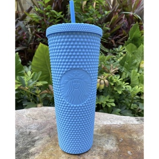 Ly Starbucks studded Blue bling Matte chính hãng phiên bản Thailan