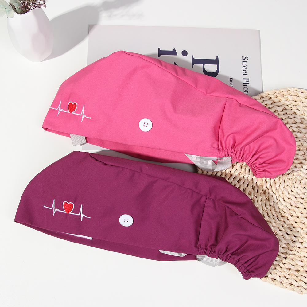 1 Mũ Cotton Cột Tóc Đuôi Ngựa Dài Thắt Nơ Sau Lưng