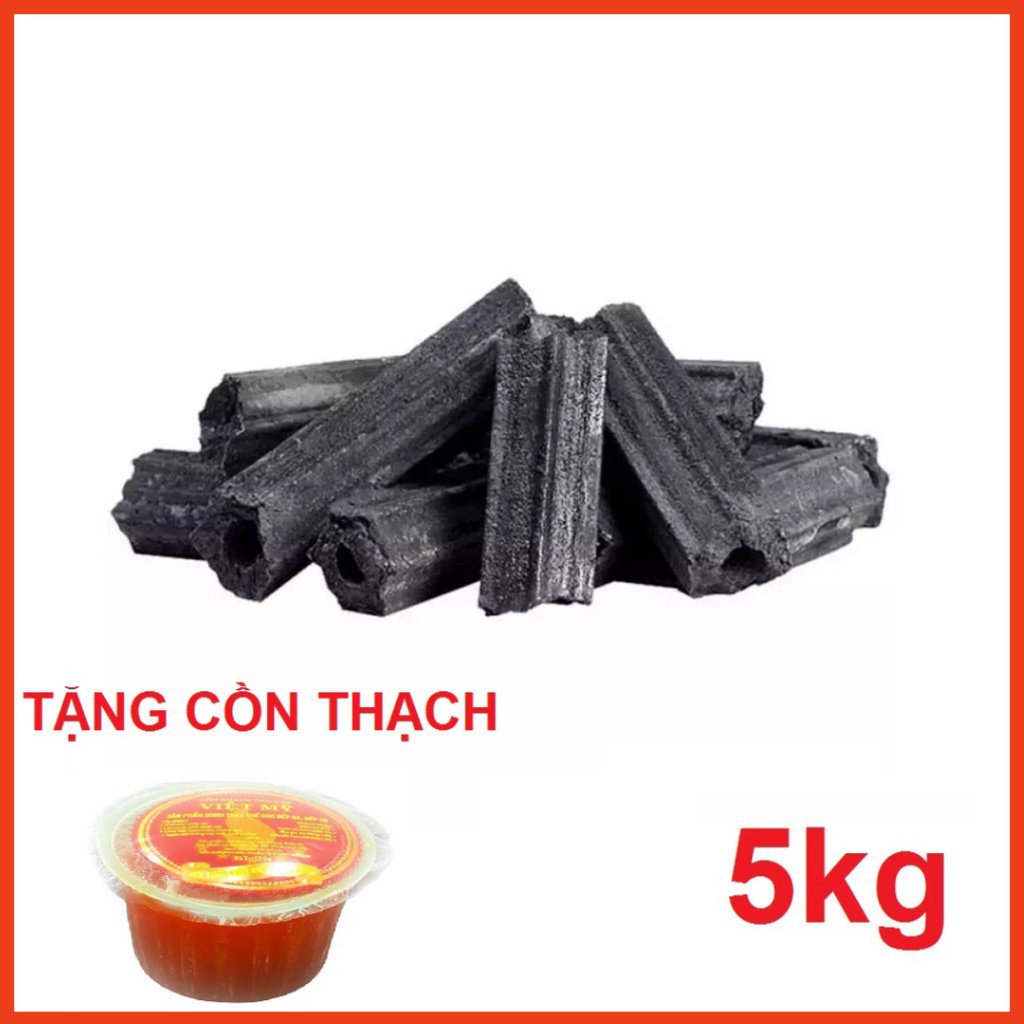 Than Hoa Không Khói 5kg, Than Sạch, Than Gáo Dừa, Than Nướng, Than Không Khói -mekotech2