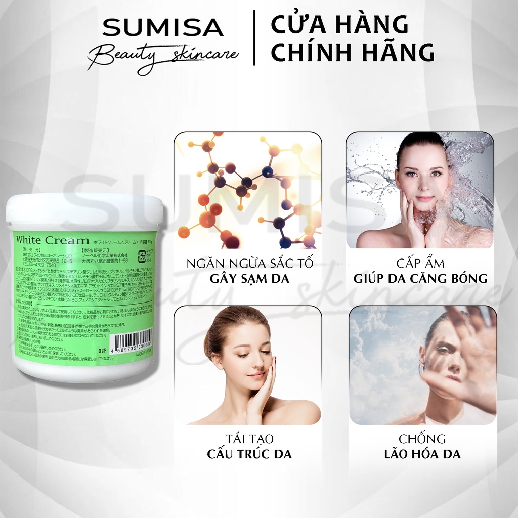 White Cream Kem dưỡng siêu trắng nâng tone da body