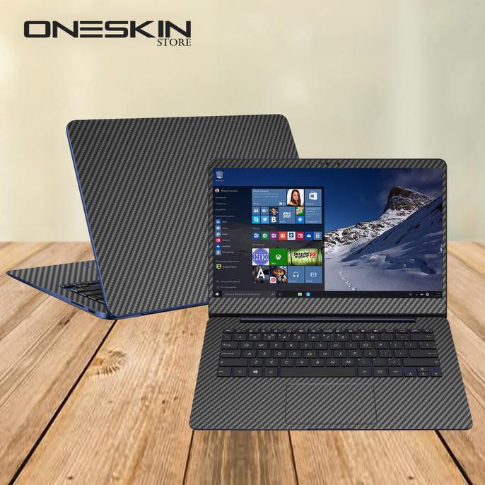 Miếng dán trang trí Laptop bằng sợi Carbon cao cấp