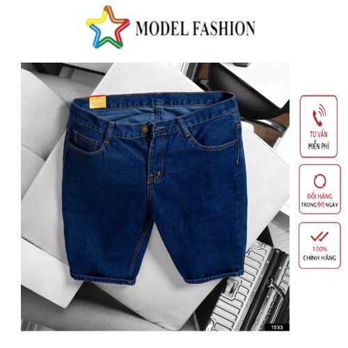 Quần Short Đùi Jean Nam Cao Cấp Basic Model Fashion