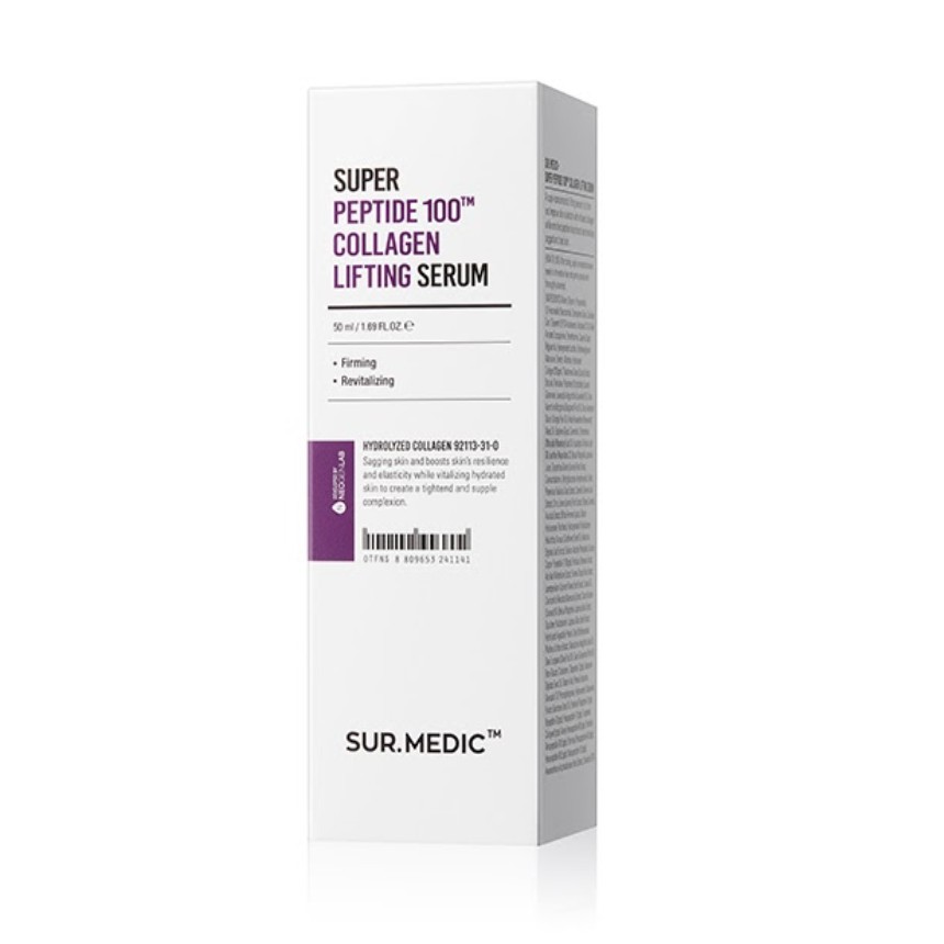 Tinh Chất Trẻ Hoá Da SURMEDIC Super Peptide 100tm Collagen Lifting Serum 50ml | BigBuy360 - bigbuy360.vn