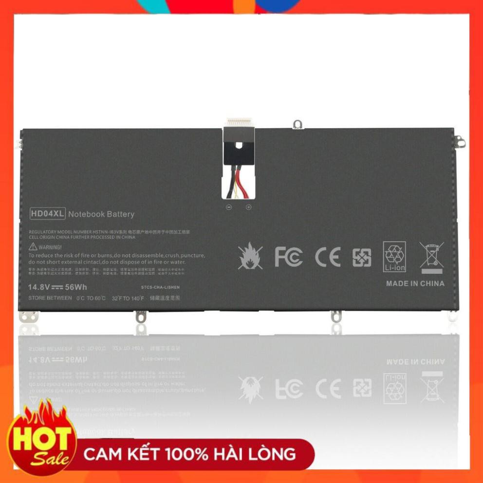 [Mã 273ELHA100K0 hoàn 7% đơn 500K]  HÀNG ZIN  Battery HP Envy Spectre XT 13 13-b 13-2120tu HD04XL Originals