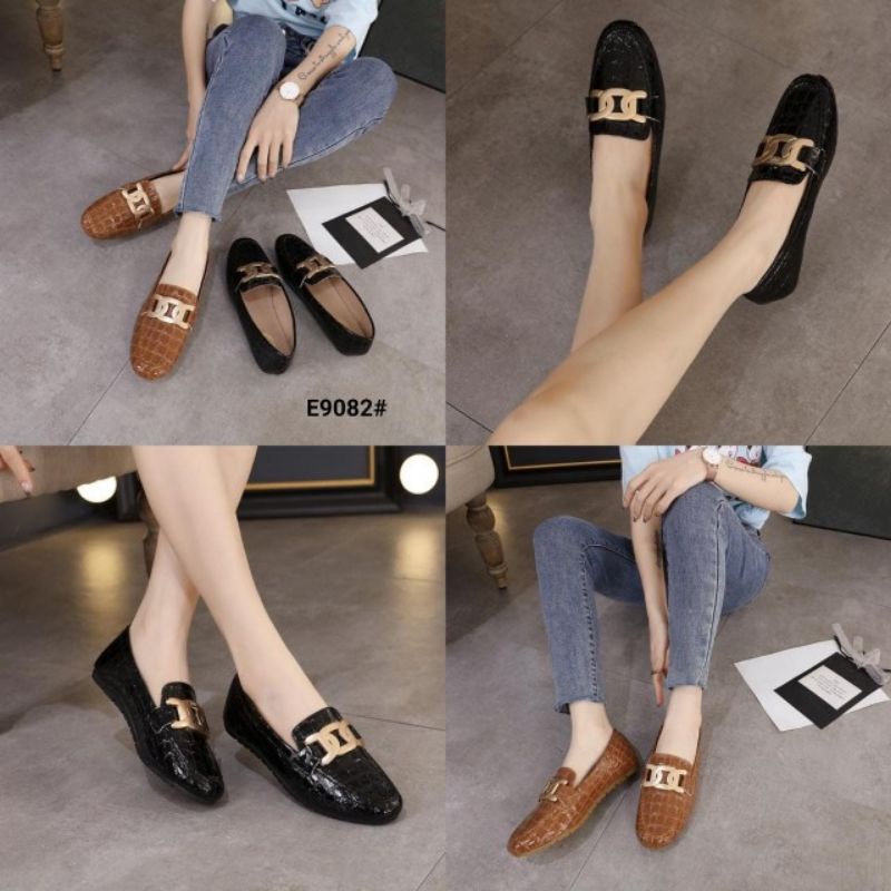 Giày Lười T0D Kate Gommino E9082 Nhập Khẩu Chất Lượng Cao Cho Nữ