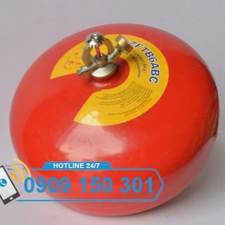 Bình chữa cháy tự động 6kg XZFTB-6 hình quả cầu treo trần