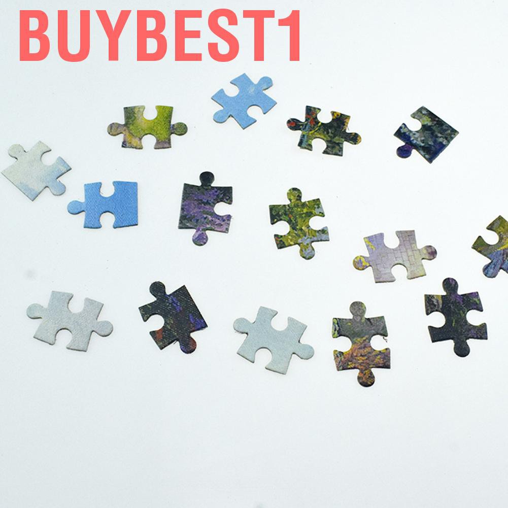 Buybest1 1000pcs Jigsaw Puzzles Landscape Assembling Picture Toy Children Adult Educational Game