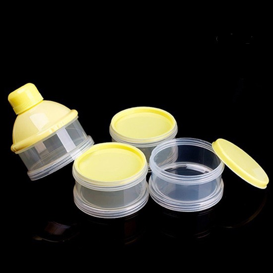 Bình Đựng Sữa Bột 4 Tầng Thiết Kế Độc Đáo Cho Bé
