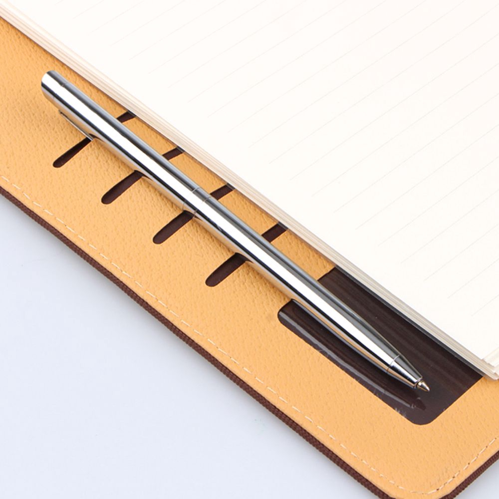 Bút bi bằng thép không gỉ kiểu dáng cổ điển sang trọng