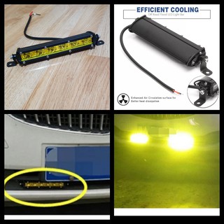 Đèn Light bar Ôtô, xe Tải, xe Nâng, xe Offroad 6 Led 18W