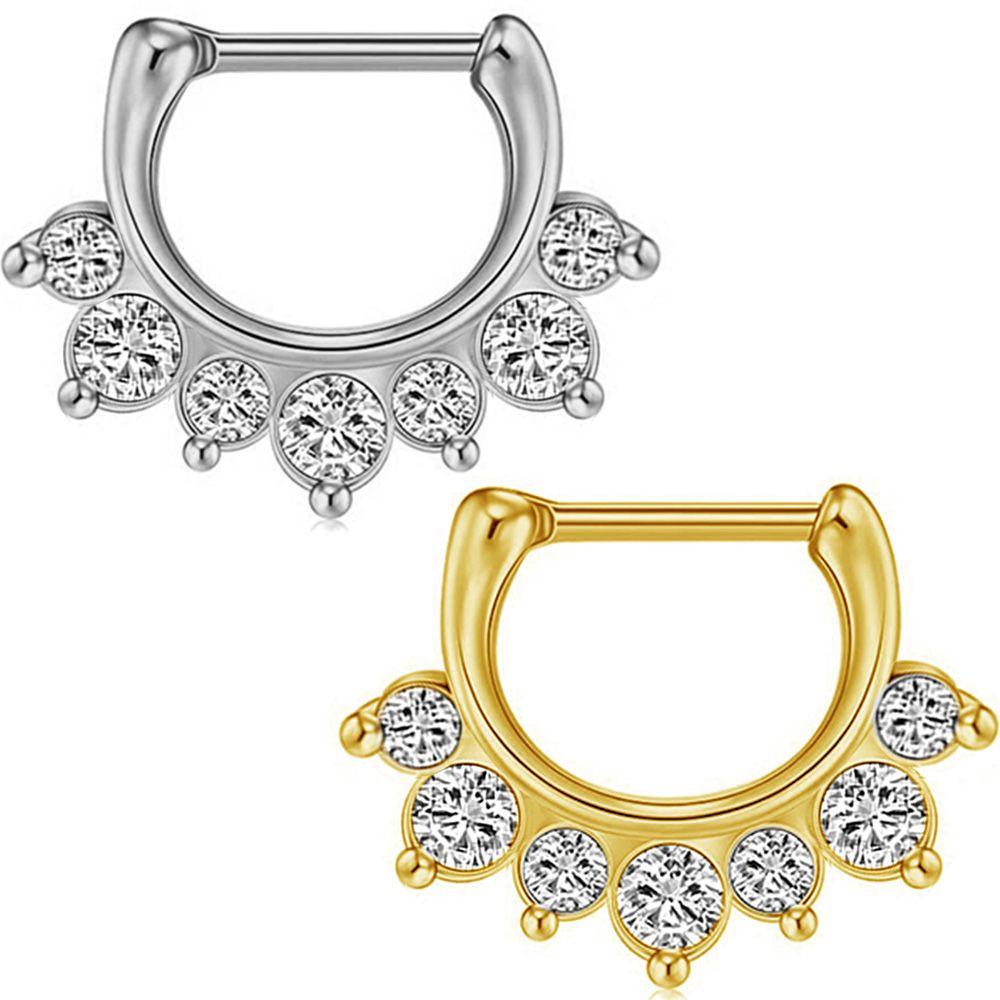 YVE Khuyên Mũi Bằng Thép Không Gỉ Thời Trang Cá Tính